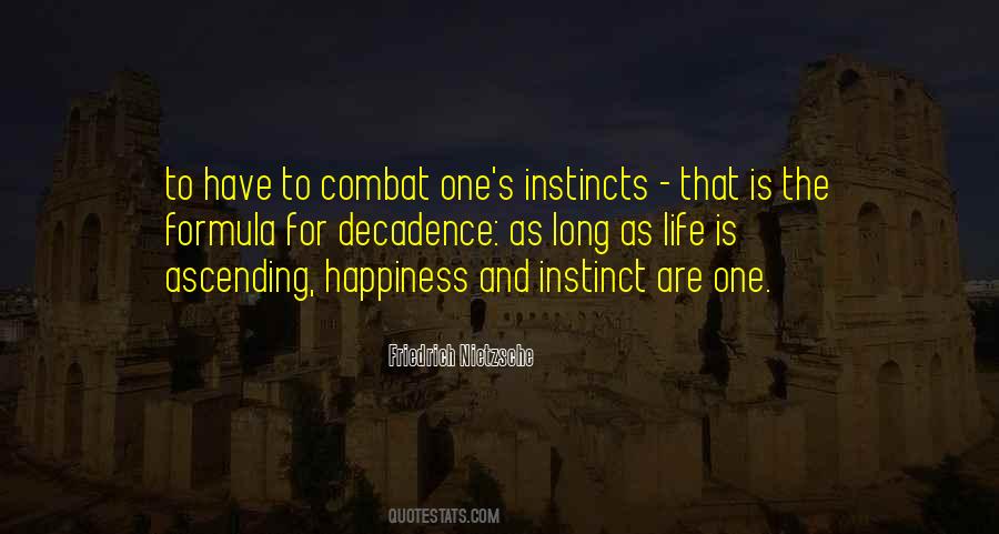 Quotes About Instincts #1458294