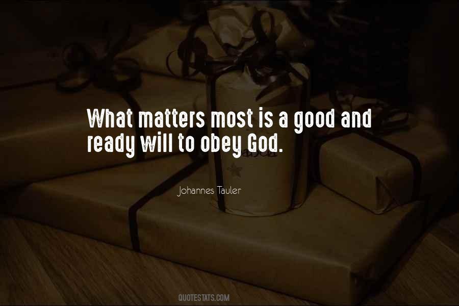 Quotes About What Matters Most #1261598