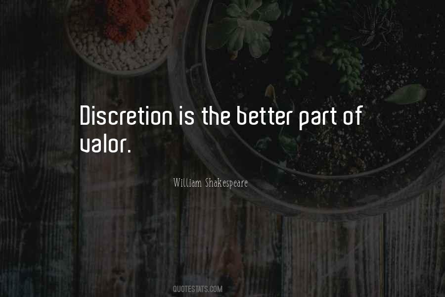 Quotes About Discretion #1877787
