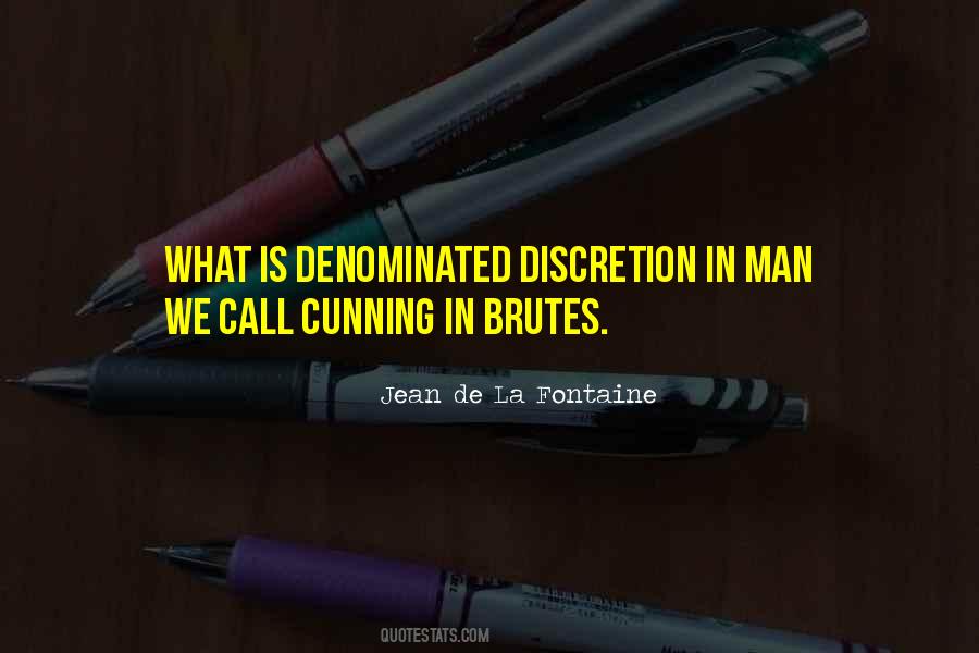 Quotes About Discretion #893496