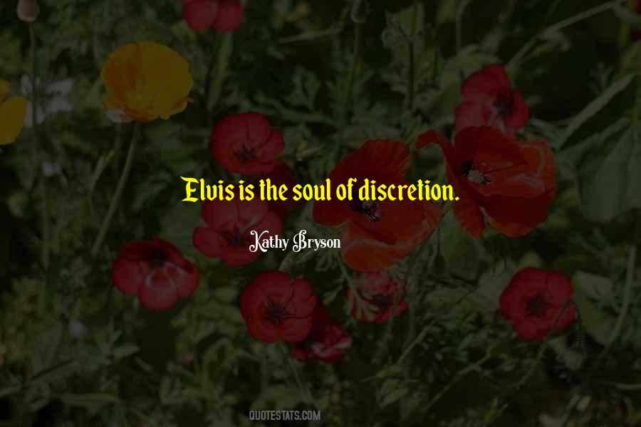 Quotes About Discretion #969462