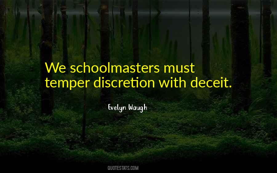 Quotes About Discretion #976274