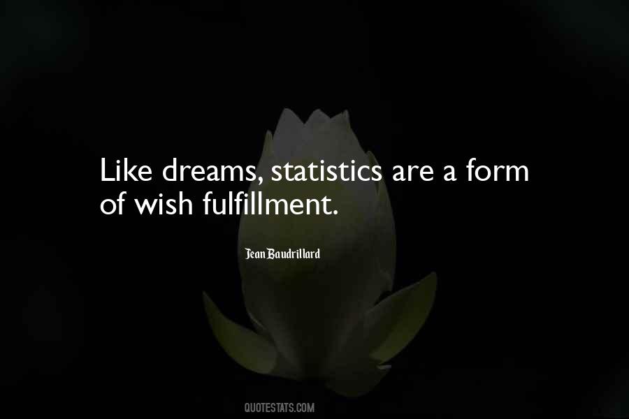 Quotes About Fulfillment Of Dreams #1541856