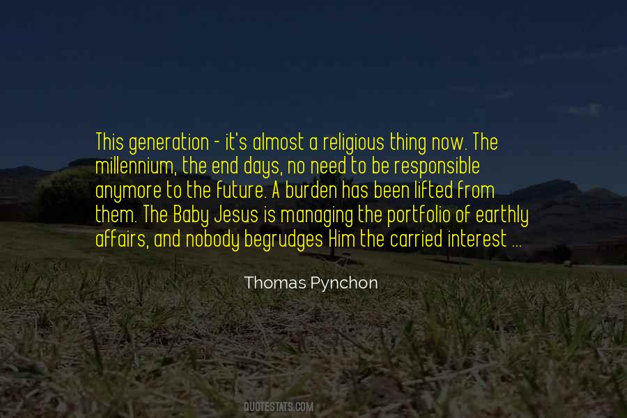 Generation End Quotes #505296