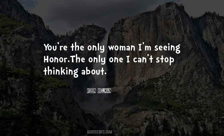 Only Woman Quotes #1698060