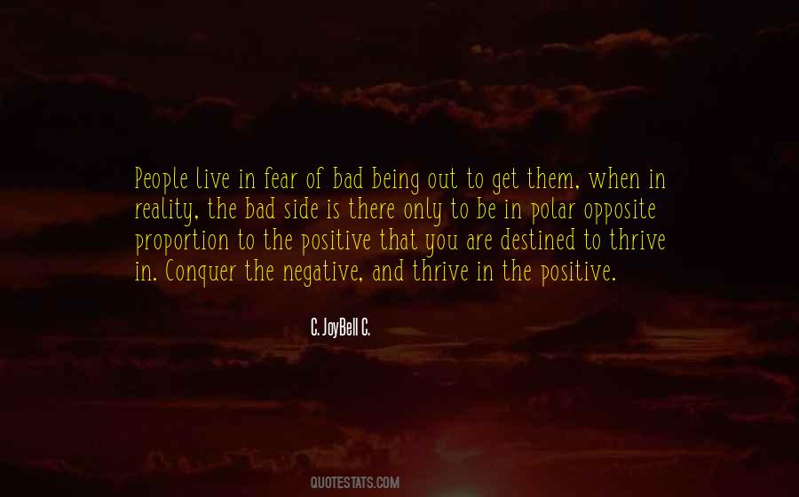 Quotes About Living In Fear #900587