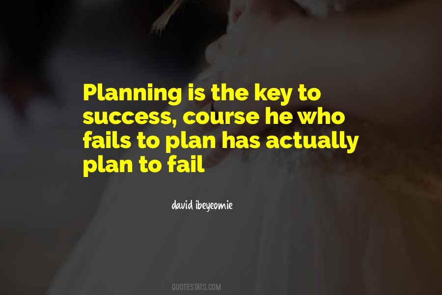 Quotes About Planning And Success #1575632