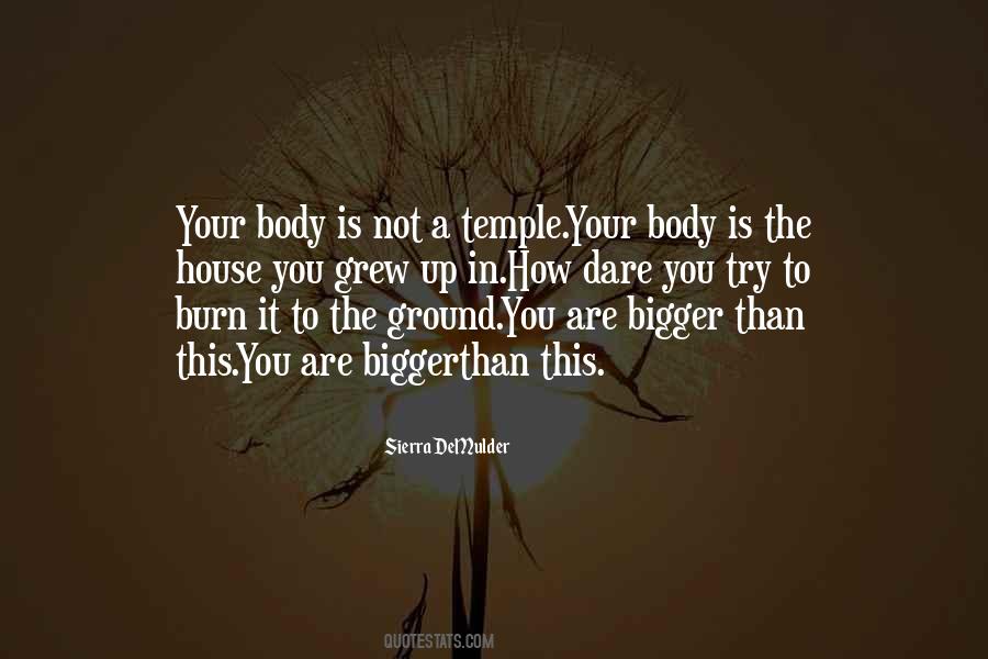 Quotes About Body Is A Temple #1033589