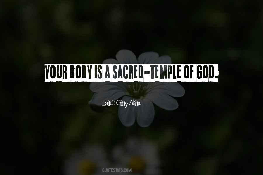 Quotes About Body Is A Temple #606597