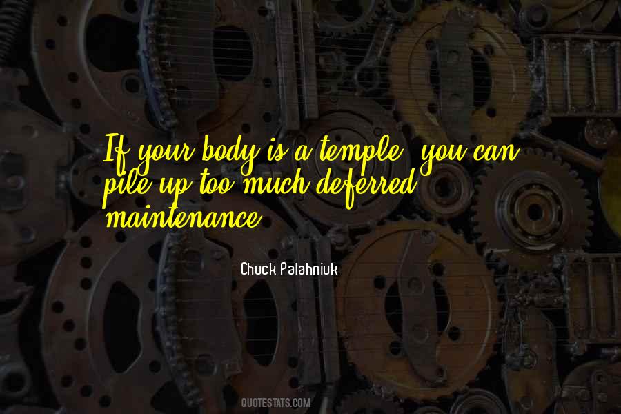 Quotes About Body Is A Temple #919824