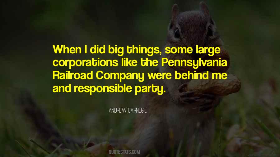 Quotes About Large Corporations #668485