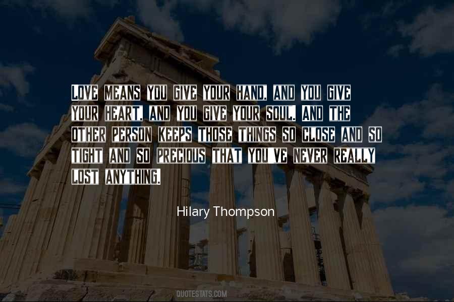 Precious Heart Quotes #1007060