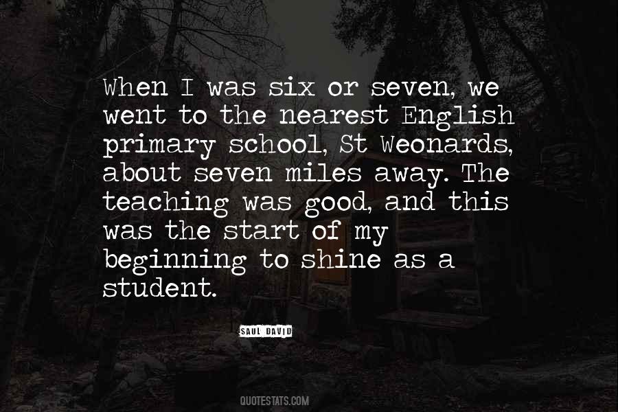 Quotes About Primary School #378286