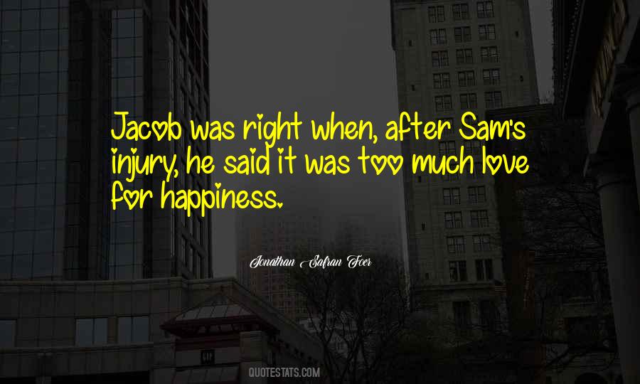 Love Was Right Quotes #242012