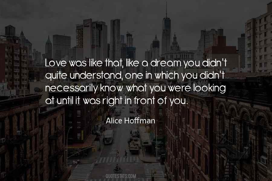 Love Was Right Quotes #320291