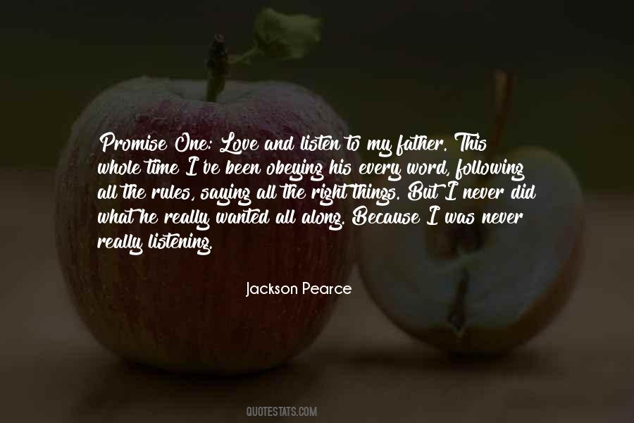 Love Was Right Quotes #457729