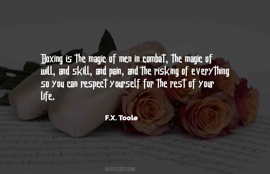 Quotes About Boxing And Life #377385