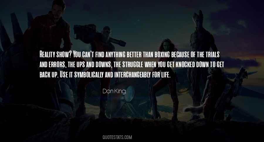 Quotes About Boxing And Life #602943