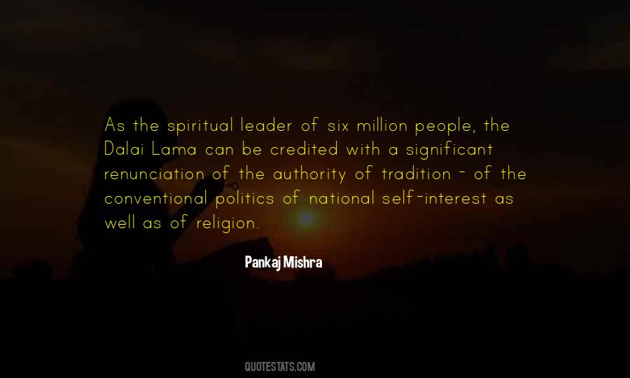 Spiritual Leader Quotes #1155836