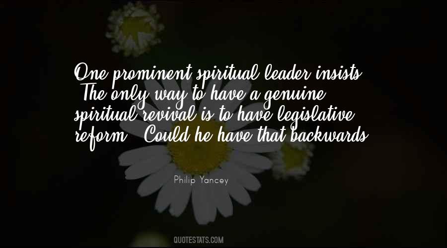 Spiritual Leader Quotes #949179