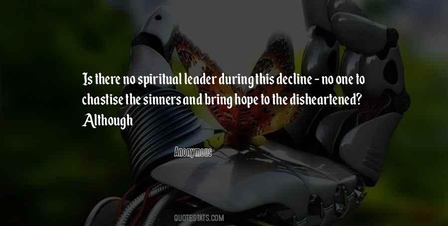 Spiritual Leader Quotes #969785