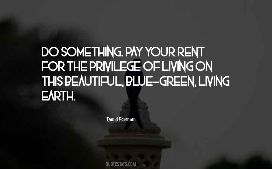 Quotes About Living Green #901921