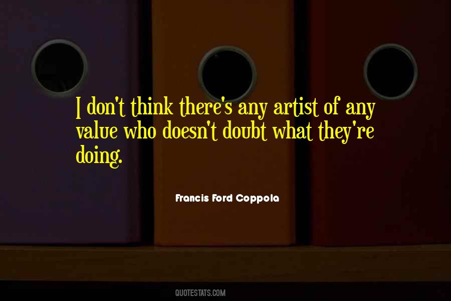 Quotes About Value Of Art #1214025