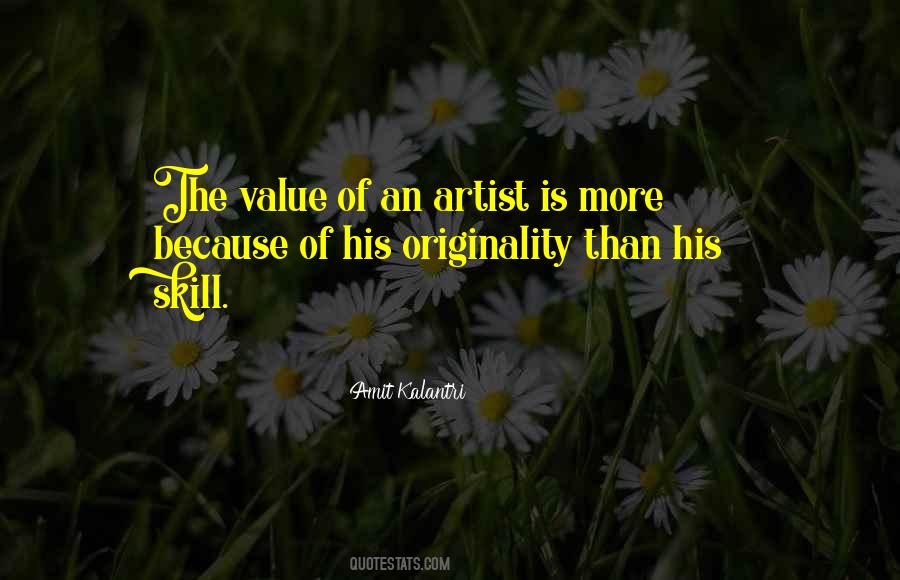 Quotes About Value Of Art #185073