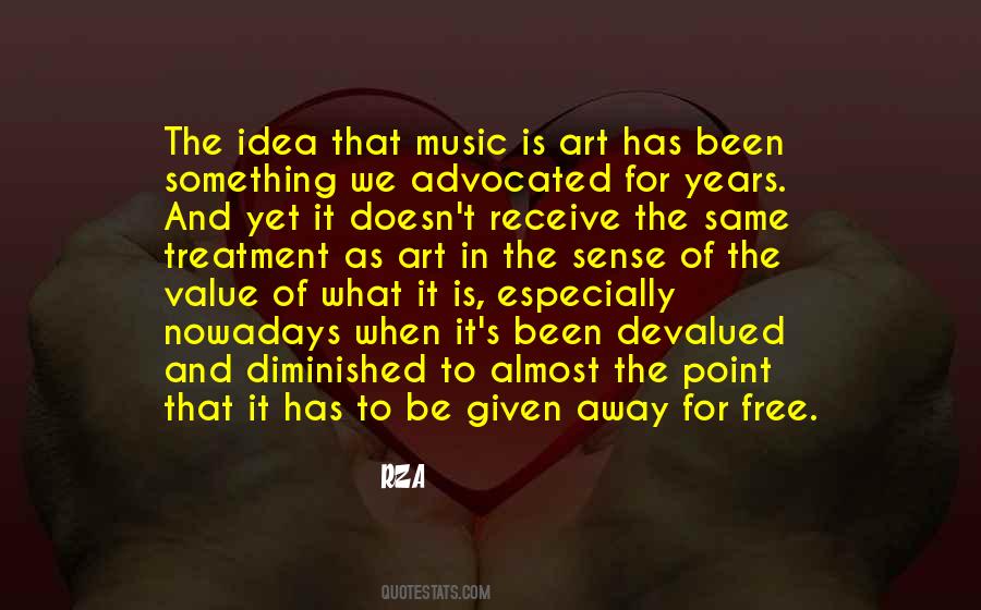 Quotes About Value Of Art #307561