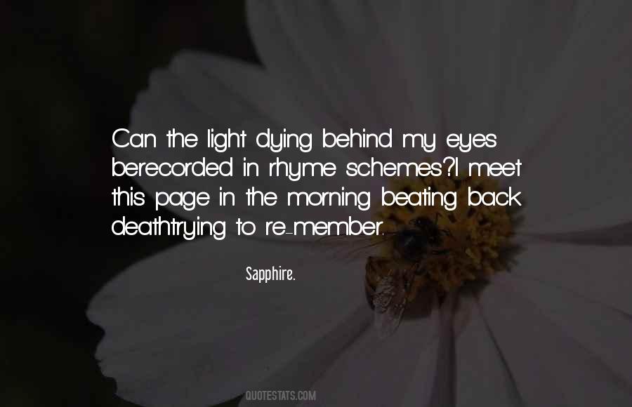 Quotes About Behind The Eyes #447073