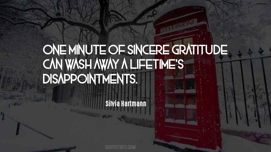 Quotes About Sincere Gratitude #3663