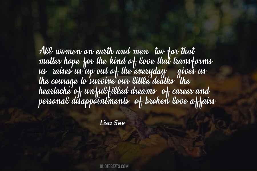 Quotes About Disappointments In Love #1291964