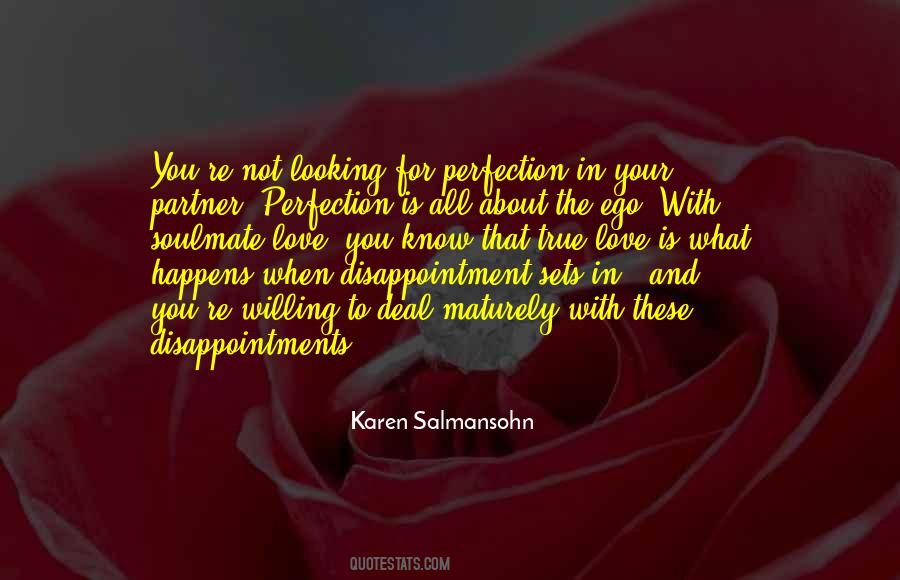 Quotes About Disappointments In Love #1806295