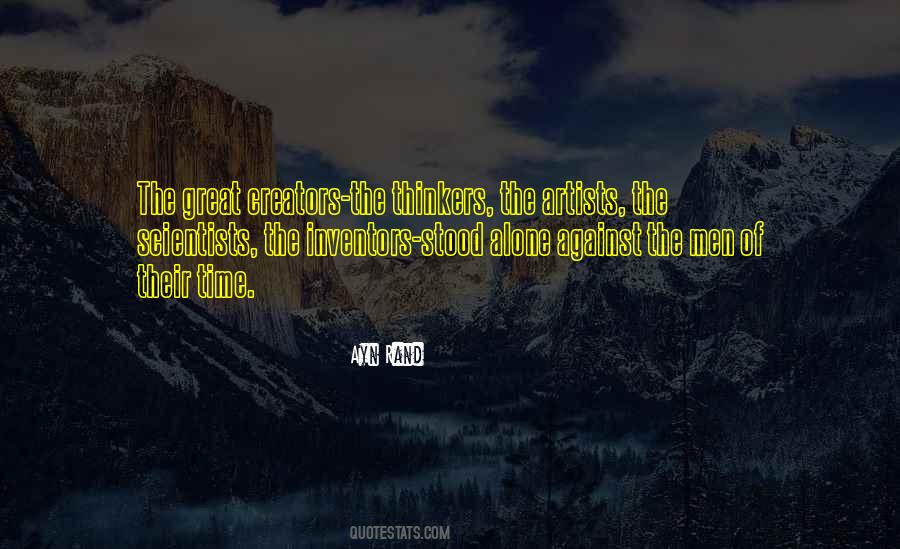 Quotes About Great Thinkers #1110455