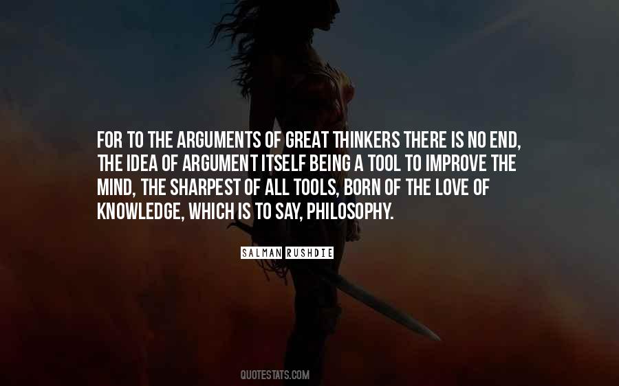 Quotes About Great Thinkers #1568120