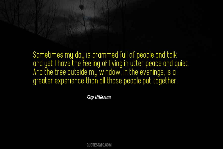 Quotes About Quiet Evenings #1565868