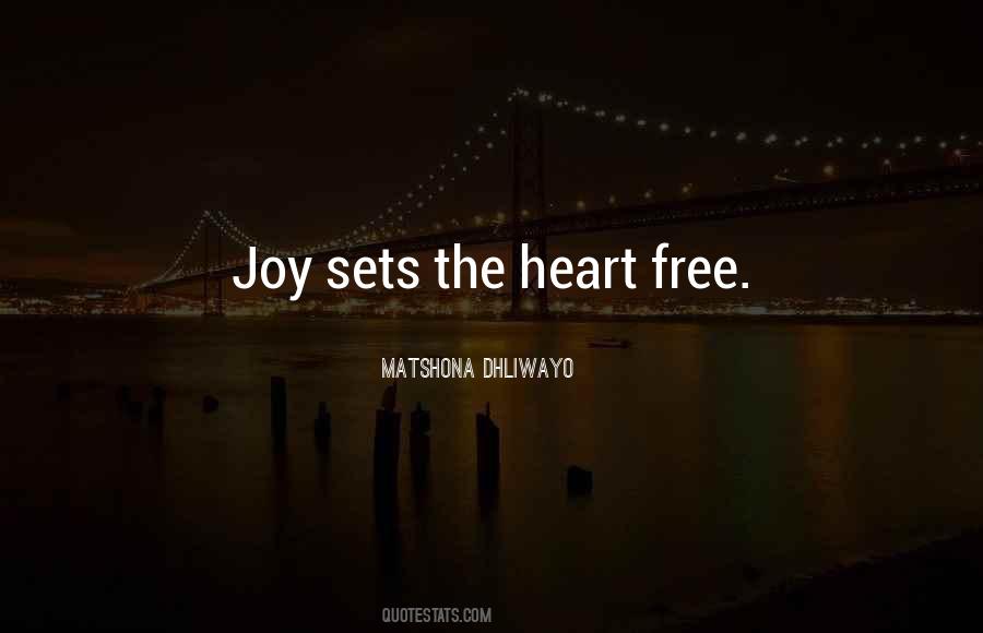 Quotes About Free Heart #20186