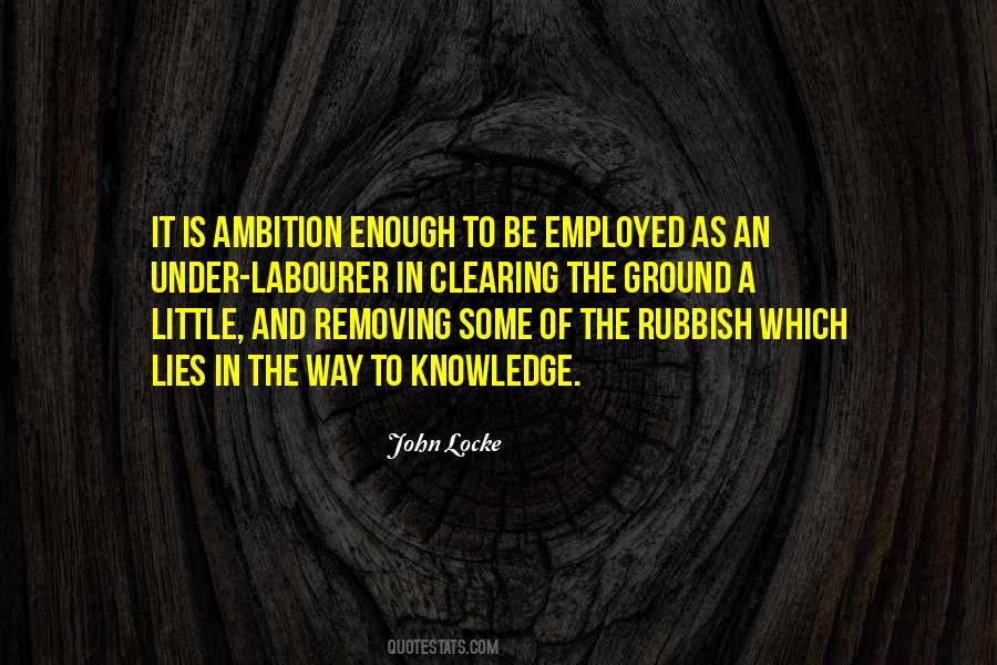 Quotes About Ambition #1621579