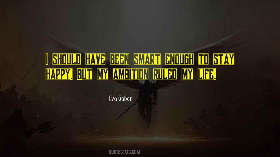 Quotes About Ambition #1638209