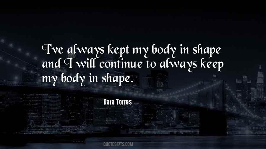 Quotes About Body Shapes #1405562