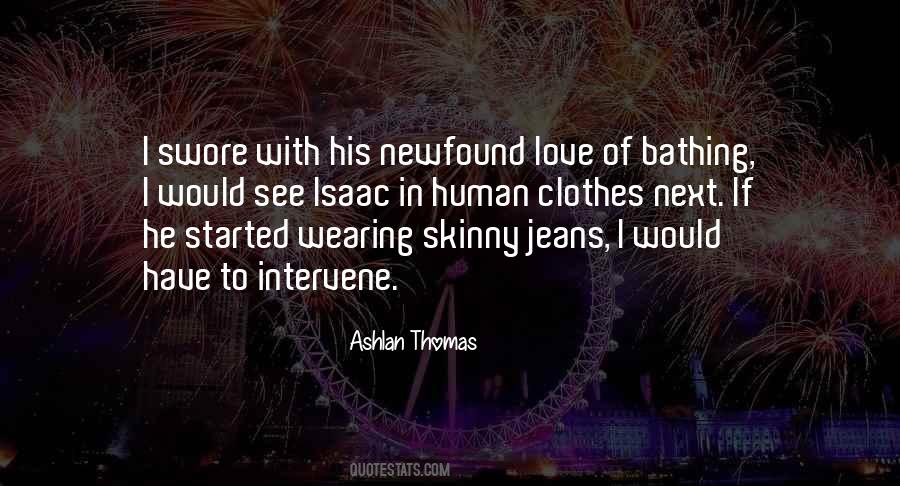 Wearing Jeans Quotes #1074659