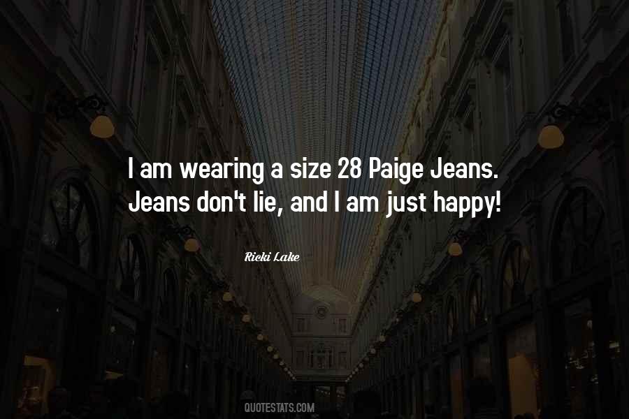 Wearing Jeans Quotes #608863