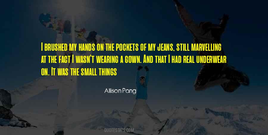 Wearing Jeans Quotes #72978