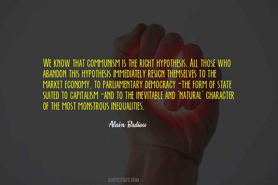 Quotes About Democracy And Capitalism #1187410