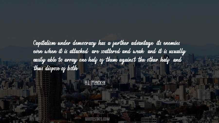 Quotes About Democracy And Capitalism #1413563