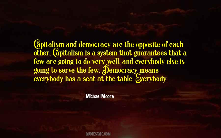 Quotes About Democracy And Capitalism #1684302