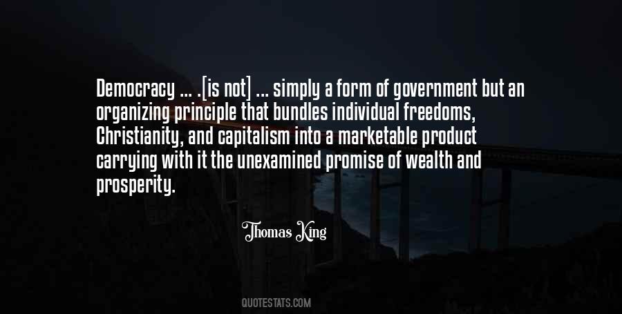 Quotes About Democracy And Capitalism #169043