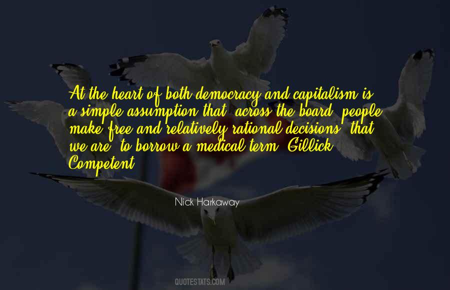 Quotes About Democracy And Capitalism #308406