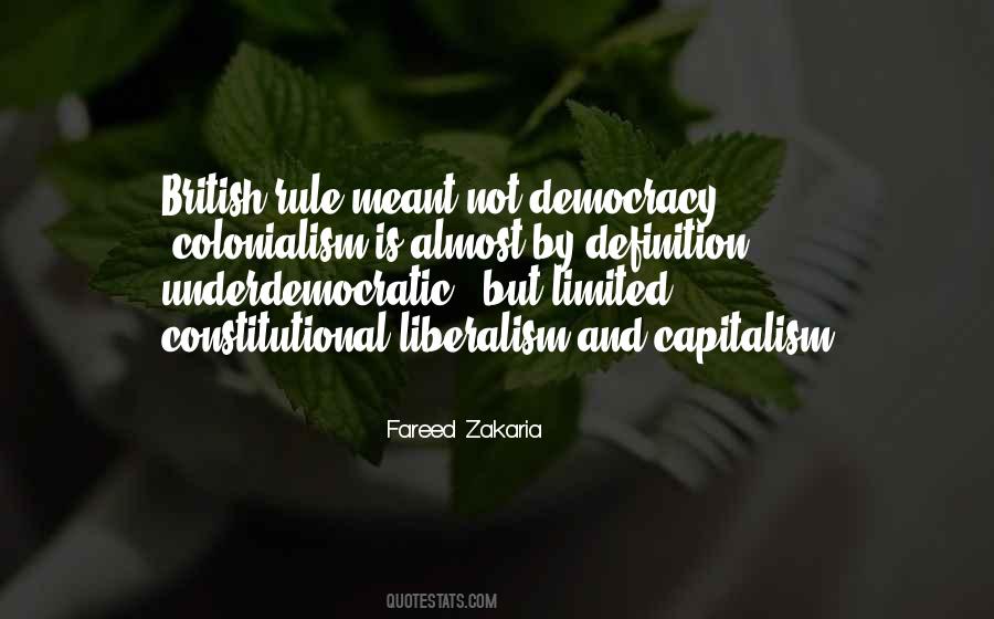 Quotes About Democracy And Capitalism #350655