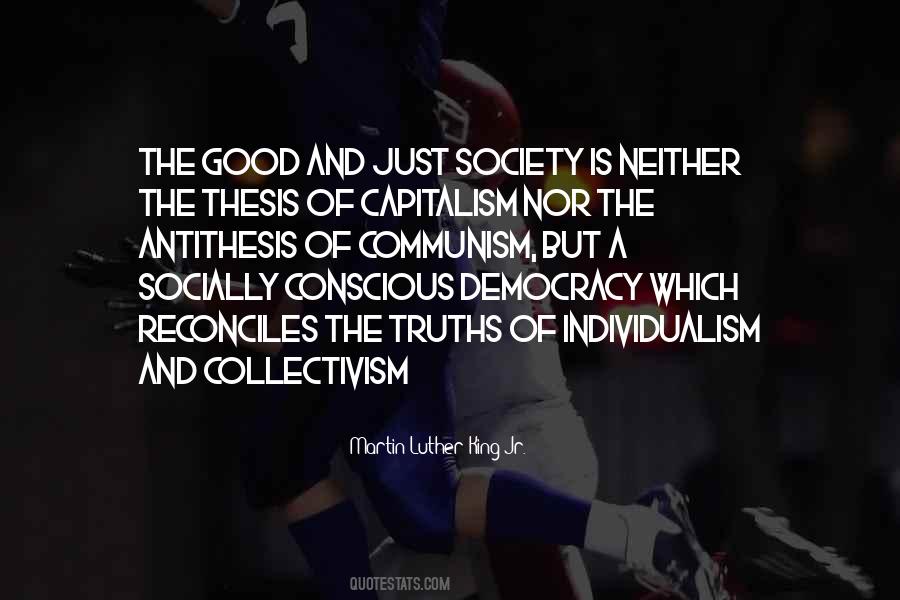 Quotes About Democracy And Capitalism #68301